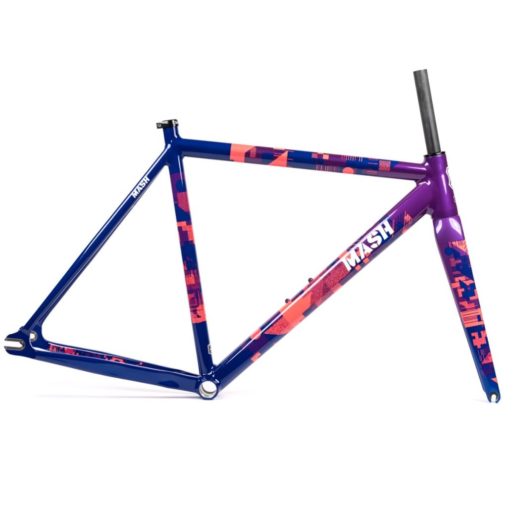 *MASH* AC-4 frame set (blacklight purple) - BLUE LUG ONLINE STORE