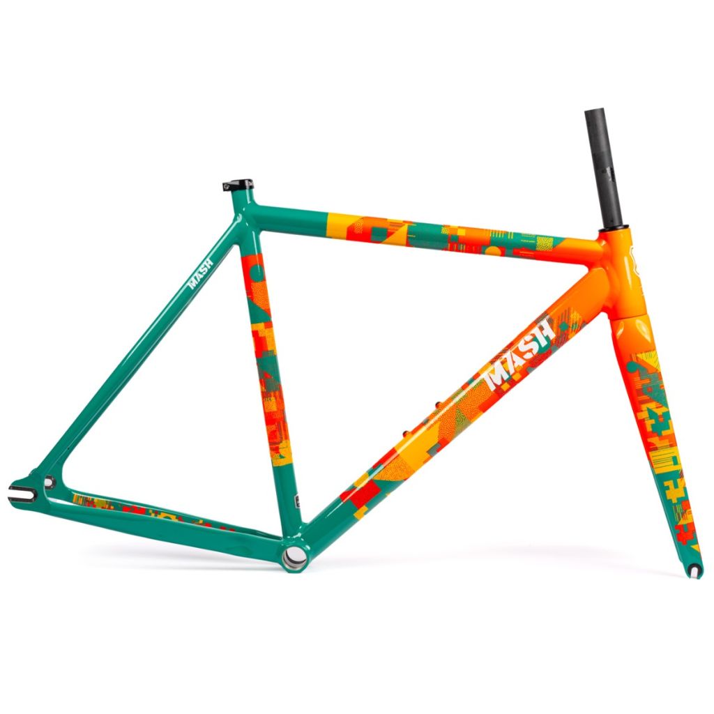 *MASH* AC-4 frame set (neon algae) - BLUE LUG ONLINE STORE