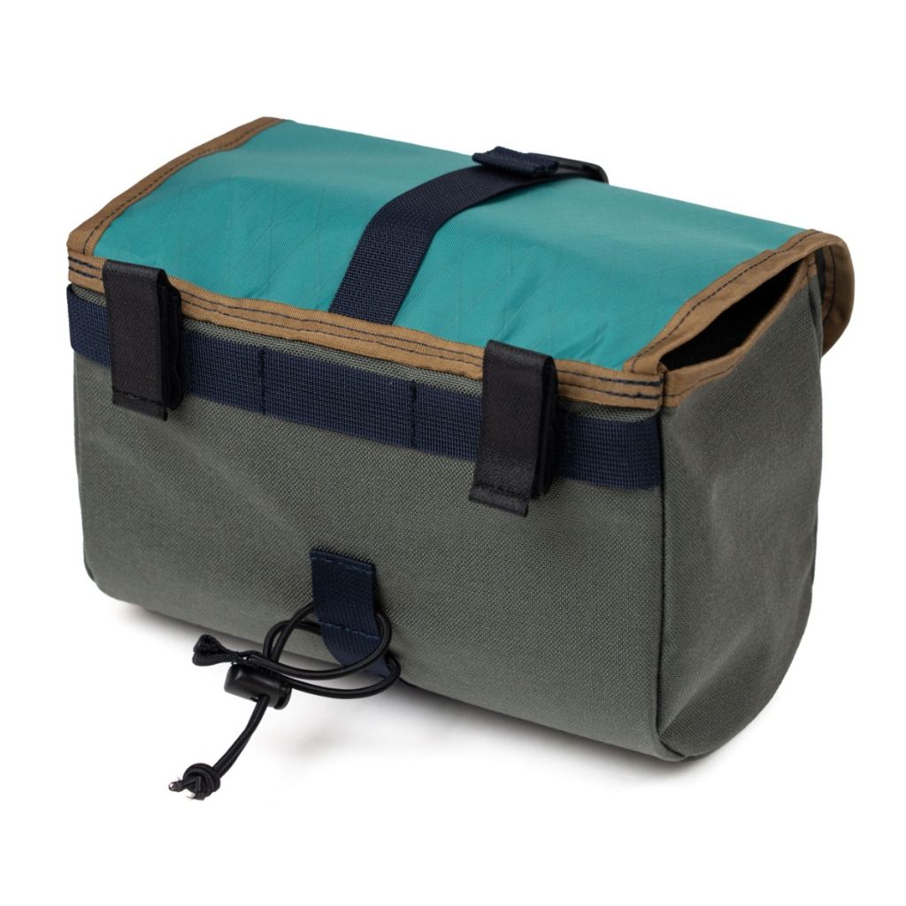 THE INCONVENIENCE STORE×BLUE LUG* bento bag (chacoal) - BLUE