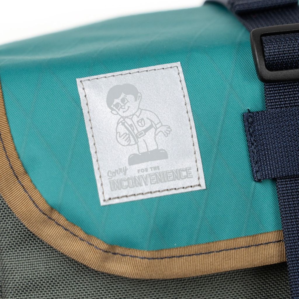 THE INCONVENIENCE STORE×BLUE LUG* bento bag (chacoal) - BLUE THE INCONVENIENCE STORE×BLUE LUG* bento bag (chacoal) - BLUE
