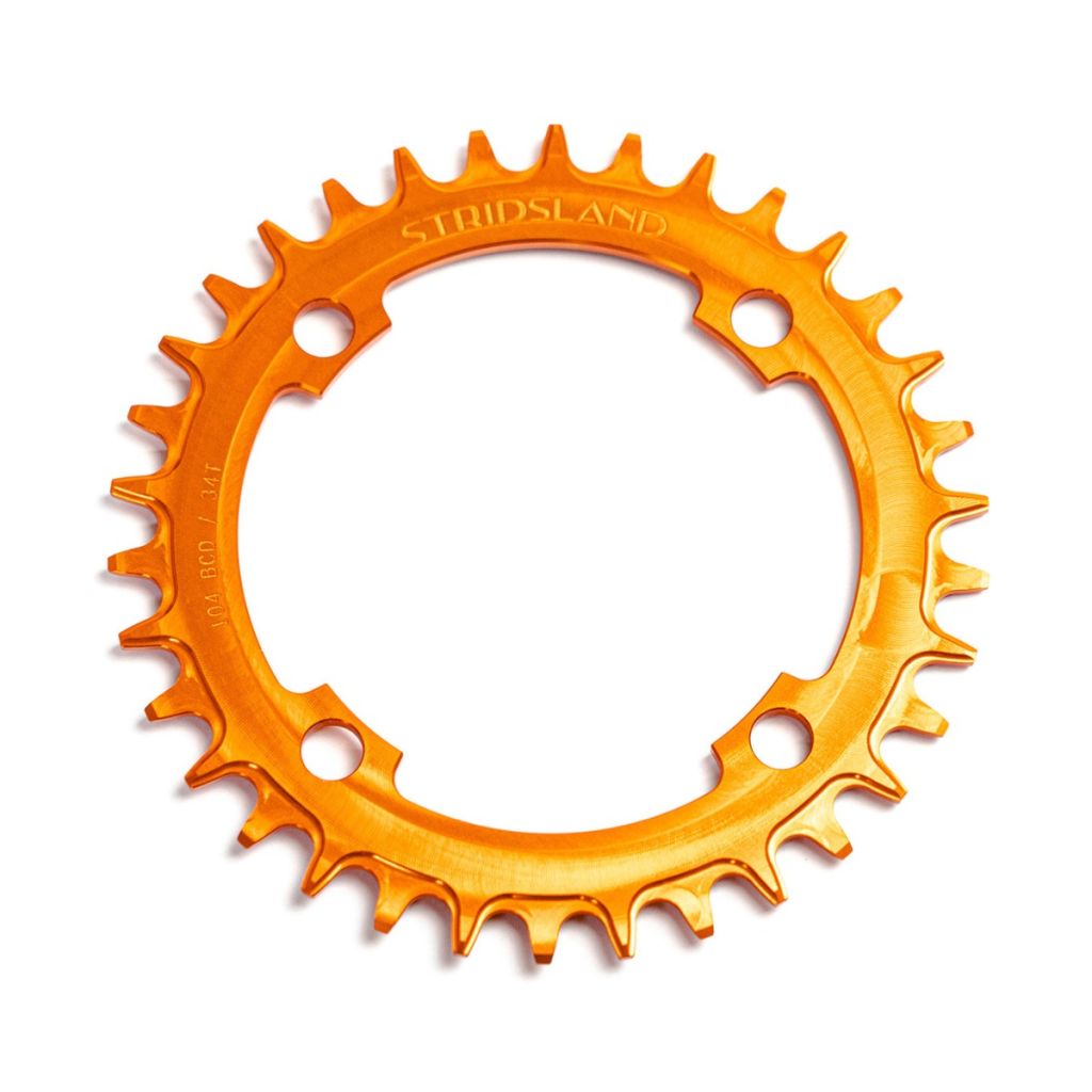 *STRIDSLAND* narrow wide chainring (orange)