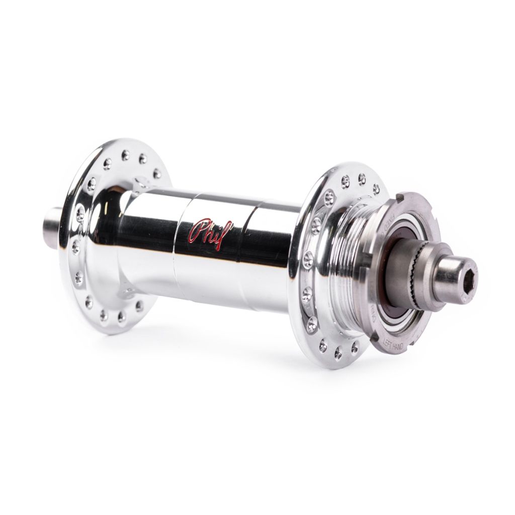 *PHILWOOD* old keirin track hub rear (silver)