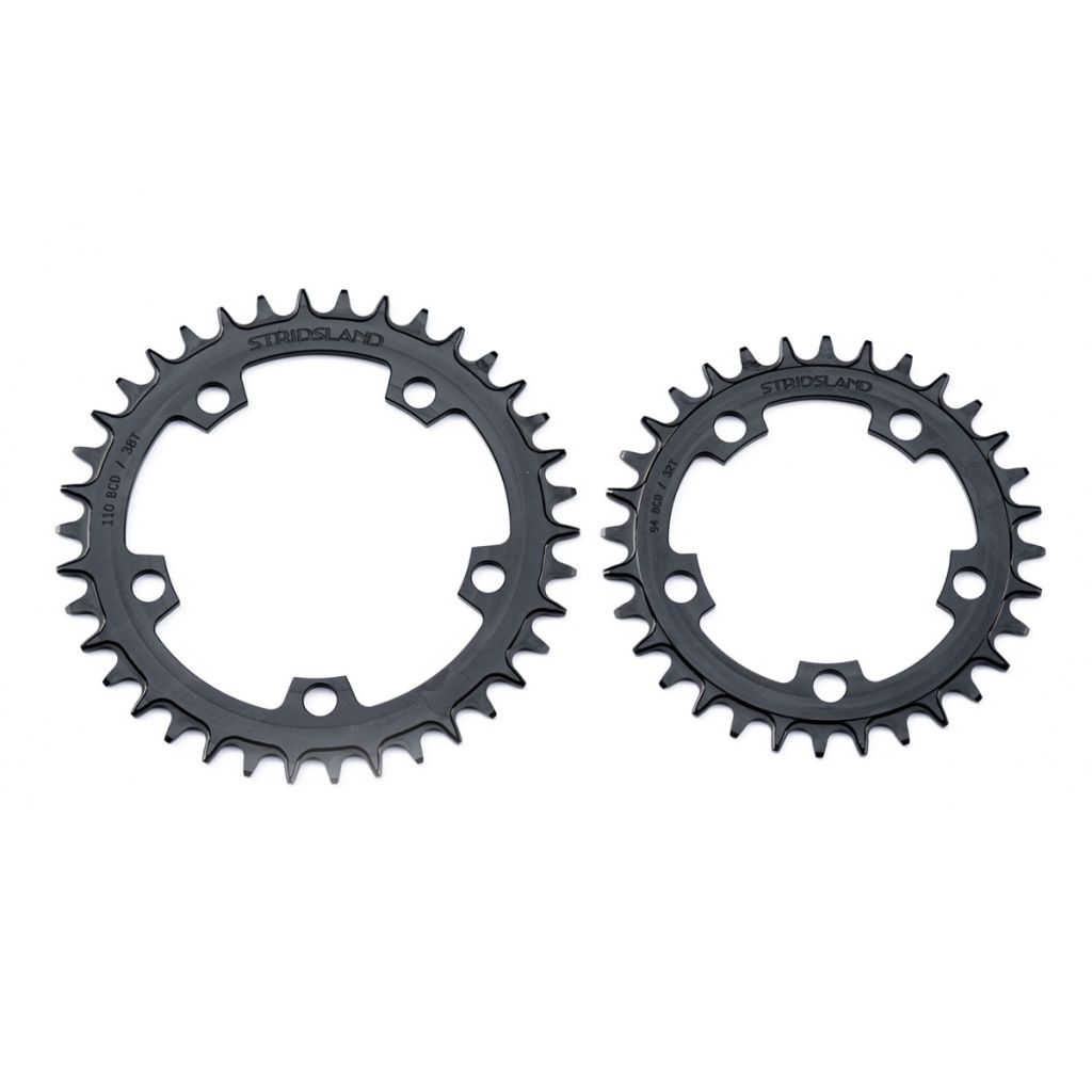 STRIDSLAND* narrow wide chainring (silver) - BLUE LUG ONLINE STORE