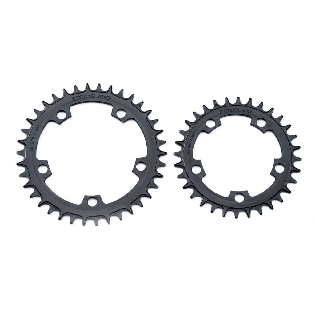 *STRIDSLAND* narrow wide chainring (blue)