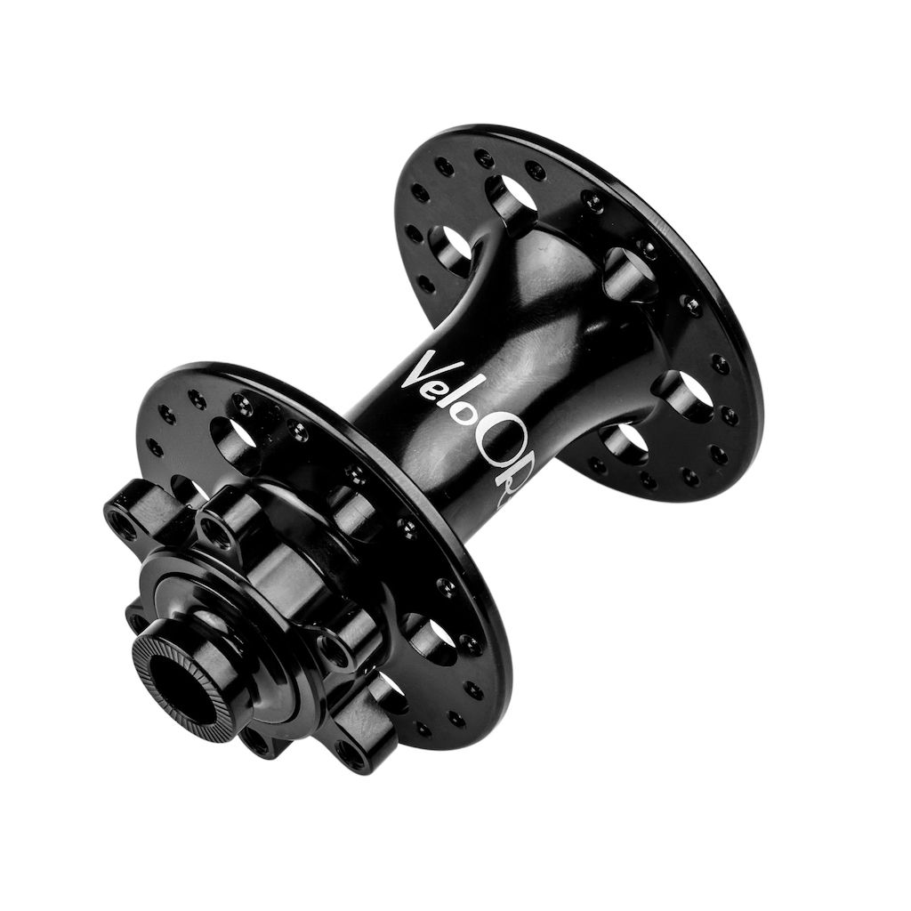 VELO ORANGE* disc hub front (black) - BLUE LUG ONLINE STORE