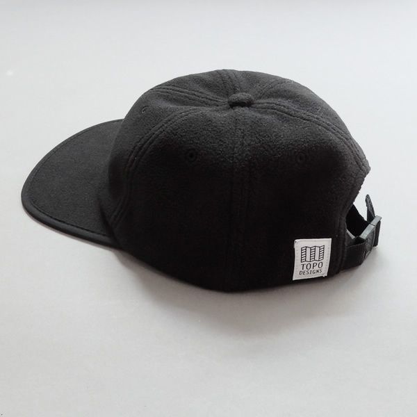 *TOPO DESIGNS* fleece cap (black)