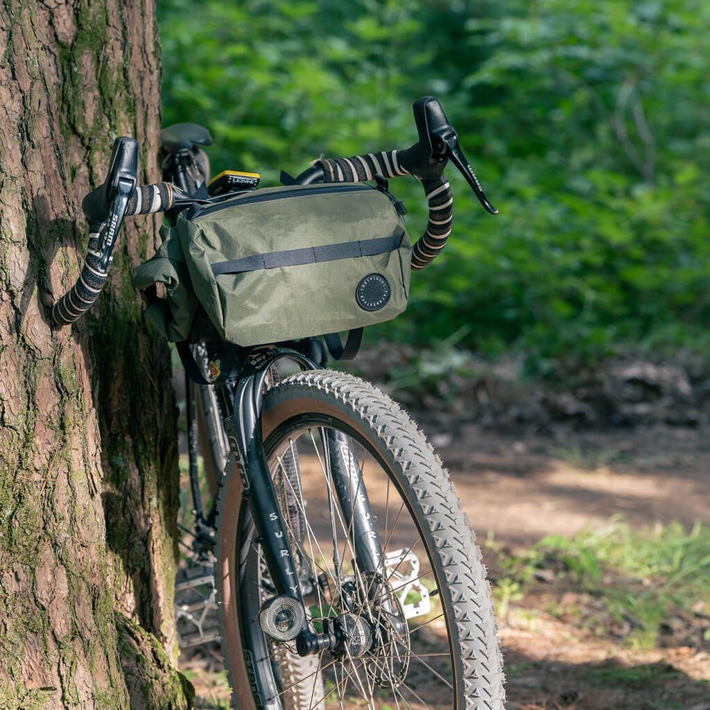 FAIRWEATHER* handlebar bag + (brown) - BLUE LUG ONLINE STORE