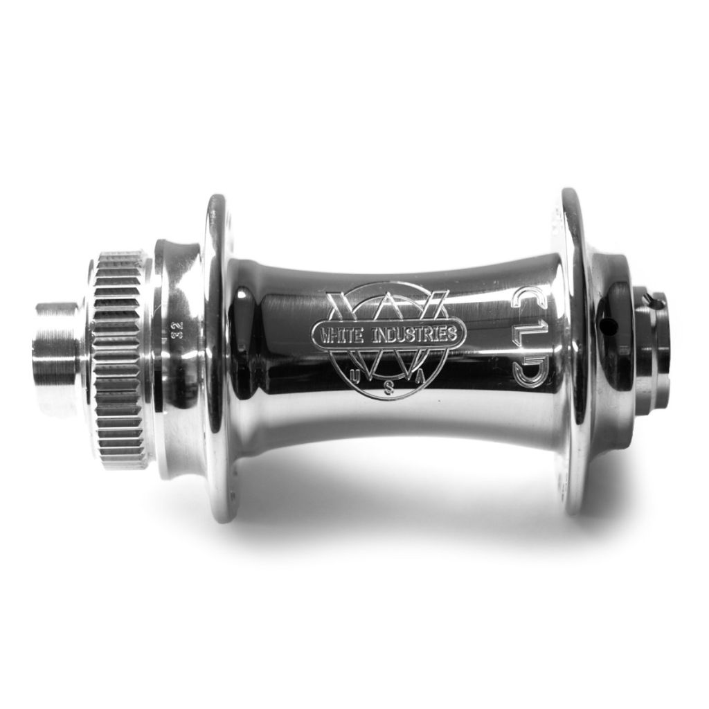 *WHITE INDUSTRIES* CLD 12mm thru-axle hub front (silver)