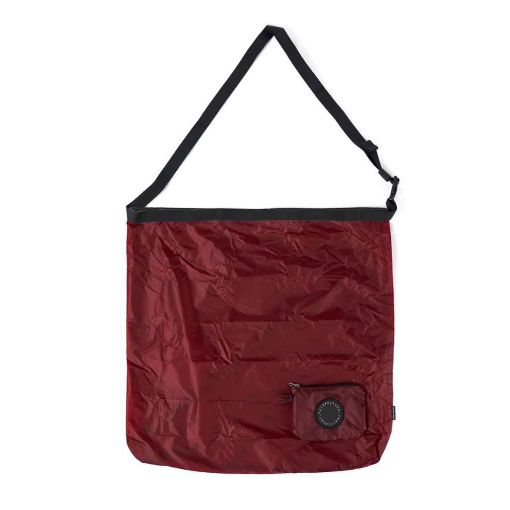FAIRWEATHER* packable sacoche (burgundy) - BLUE LUG ONLINE STORE