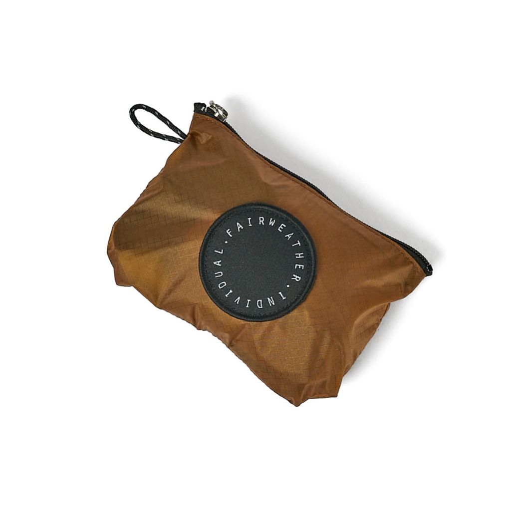 FAIRWEATHER* packable sacoche (camel) - BLUE LUG ONLINE STORE
