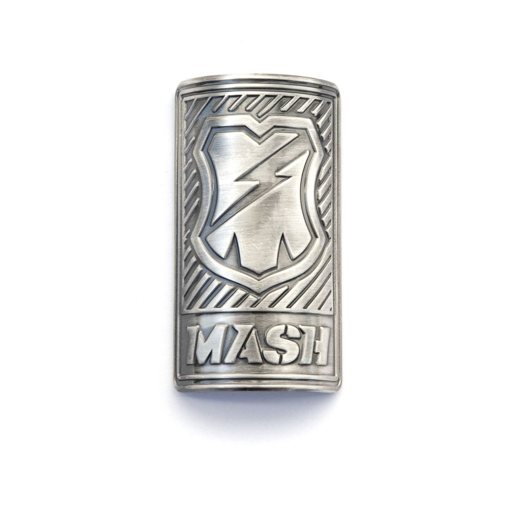 MASH* head badge (antique silver) - BLUE LUG ONLINE STORE