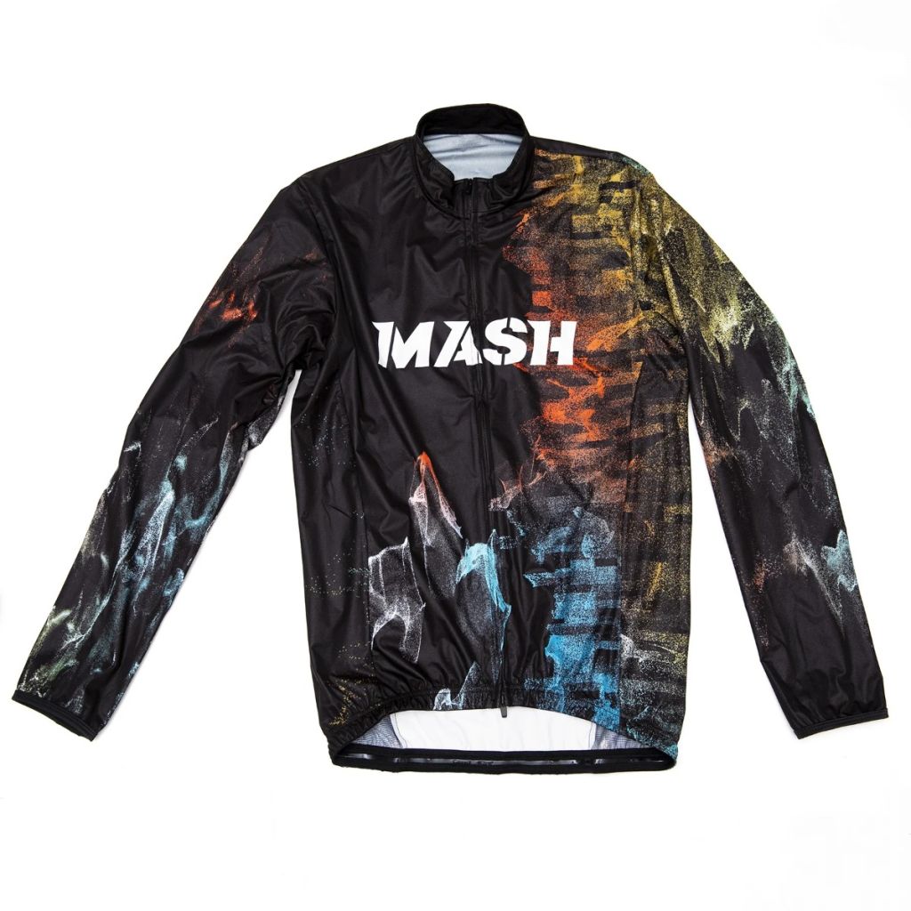 *MASH* resolve packable wind jacket (black)