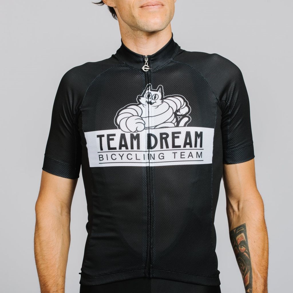商品画像：チーム新品未使用ドリーム限定サイクルジャージ Team Dream Team 1