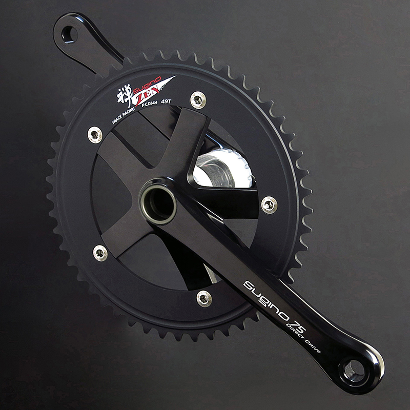 SUGINO* sugino75 DD2 crankset (black) - BLUE LUG ONLINE STORE