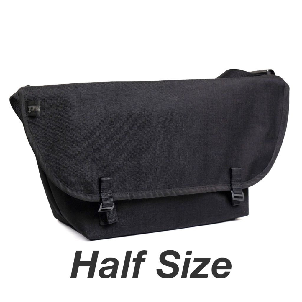 BLUE LUG* the messenger bag half (black) - BLUE LUG ONLINE STORE