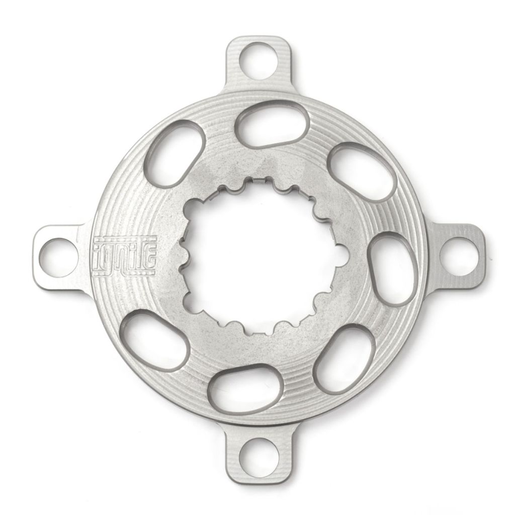 *IGNITE COMPONENTS* catalyst chainring spider (silver/104)