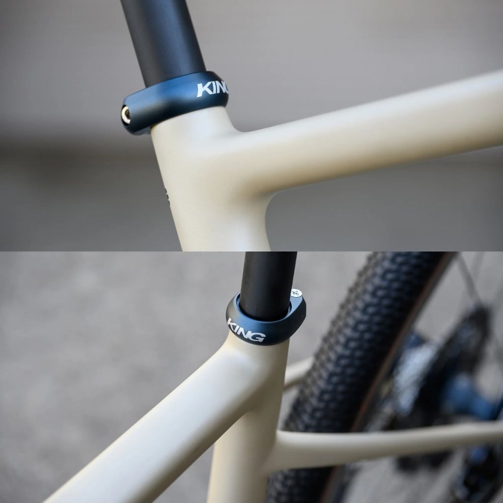 CHRIS KING* seatpost collar (midnight) - BLUE LUG ONLINE STORE