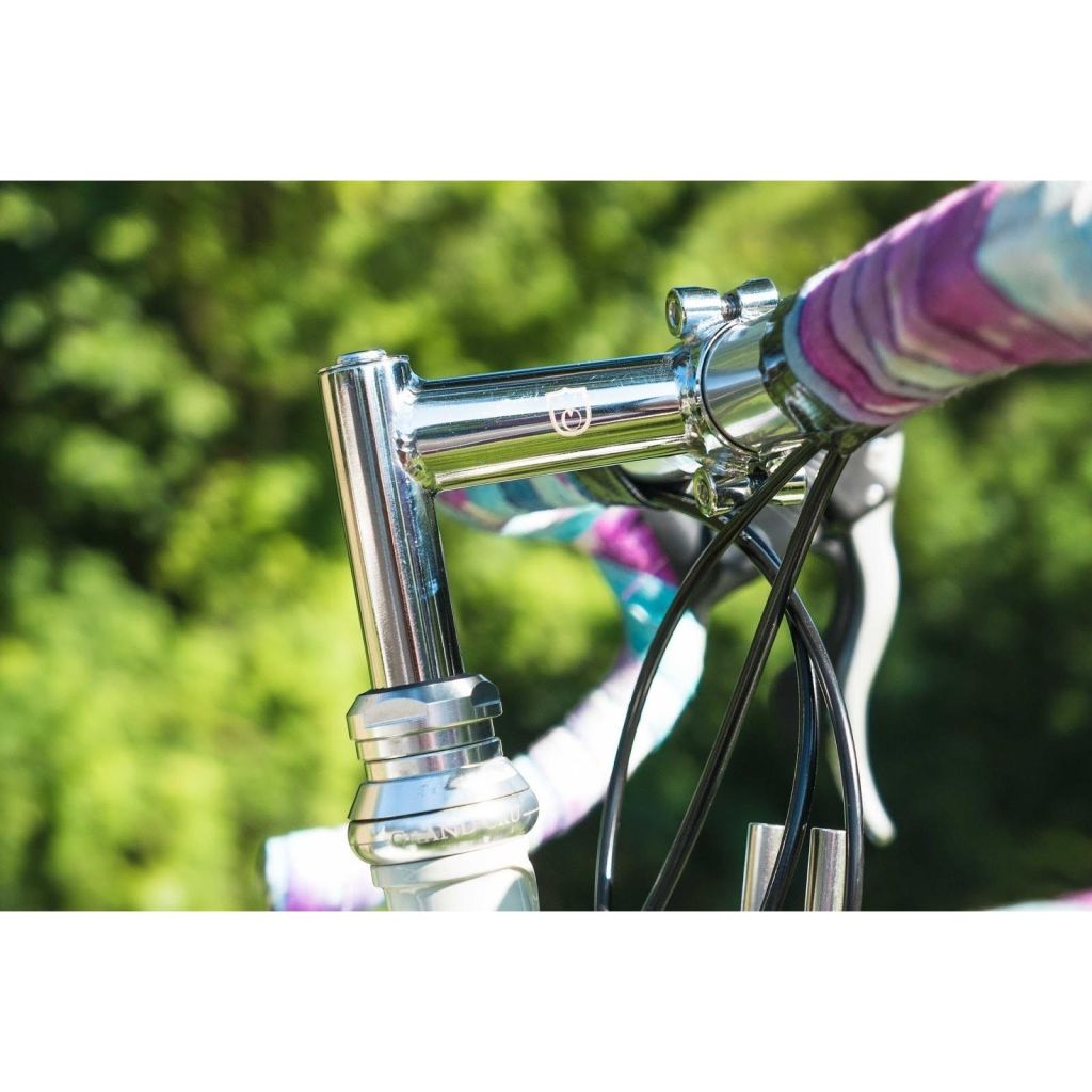 *VELO ORANGE* quill stem with removable faceplate (polish)