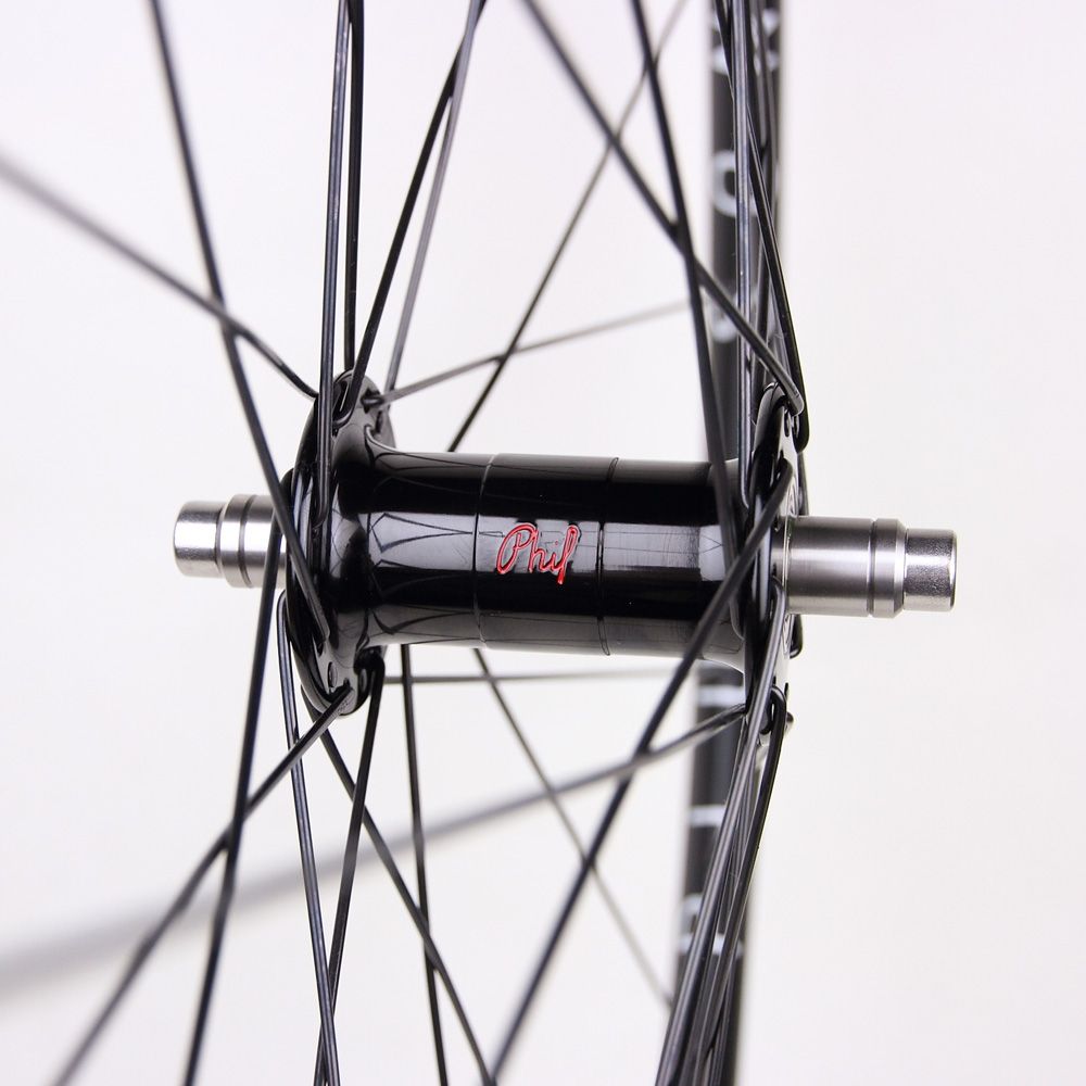 PHILWOOD×H PLUS SON* archetype track wheel (low flange/black) BLUE LUG  ONLINE STORE