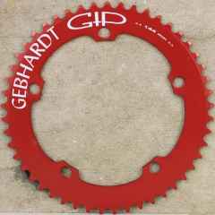 *GEBHARDT* 144 track chainring (red)