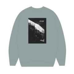*UNVER* up to you photo crewneck (dusty sage)