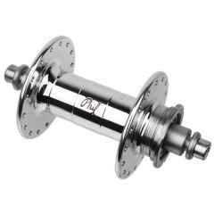 *PHILWOOD* high flange track hub rear (silver/single cog)