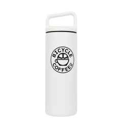 *BICYCLE COFFEE* wide mouth 16oz (white)