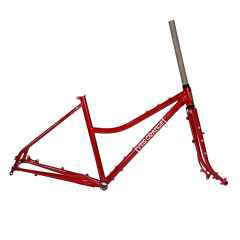 *VELO ORANGE* polyvalent low kicker frame set (red velvet)