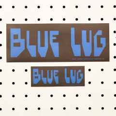 *JEFFREY SINCICH×BLUE LUG* bumper sticker (blue lug)
