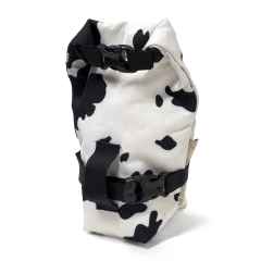 *OUTER SHELL ADVENTURE* rolltop saddlebag (cow)