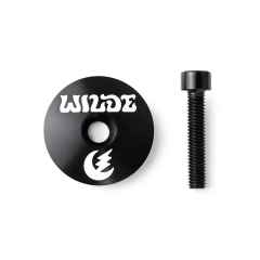 *WILDE* logo top cap (black)