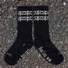 *BLUE LUG×SOCKGUY* guardrail socks (black)