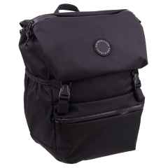 *FAIRWEATHER* flaptop pannier (black)