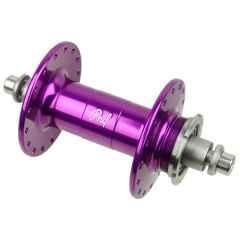 *PHILWOOD* high flange track hub rear (purple/single cog)