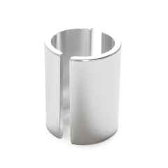 *BL SELECT* handlebar shim (silver)
