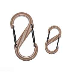 *NITE IZE* strong plastic S-biner (coyote)