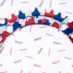 *AARN* track chainring 43T (trico camo)