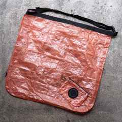 *FAIRWEATHER* packable sacoche (dyneema orange)
