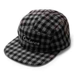 *CADENCE* finn 5 panel hat (buffalo check)