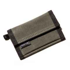 *BLUE LUG* micro wallet (wax olive)