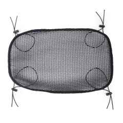 *BLUE LUG* meshenger pad LARGE (black)