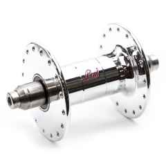 *PHILWOOD* high flange track hub front (silver)