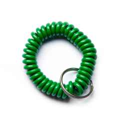*SUPER COIL* wrist key coil (green)