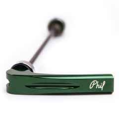 *PHILWOOD* quick release skewer (green)