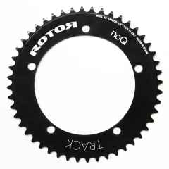 *ROTOR* no-q aero track chainring (black)