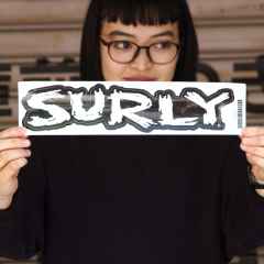 *SURLY* logo sticker (M)