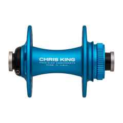 *CHRIS KING* R45 disc road hub front (matte turquoise/center lock)