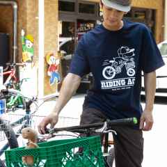 *BLUE LUG* riding ace t-shirt (navy)
