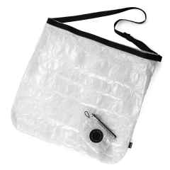 *FAIRWEATHER* packable sacoche (dyneema gray)