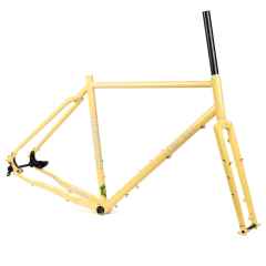 *CRUST BIKES* derecho frame (pale yellow)